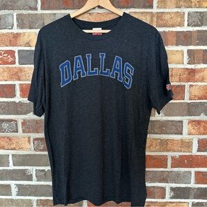 Dallas Mavericks Homage Heather Gray T-Shirt